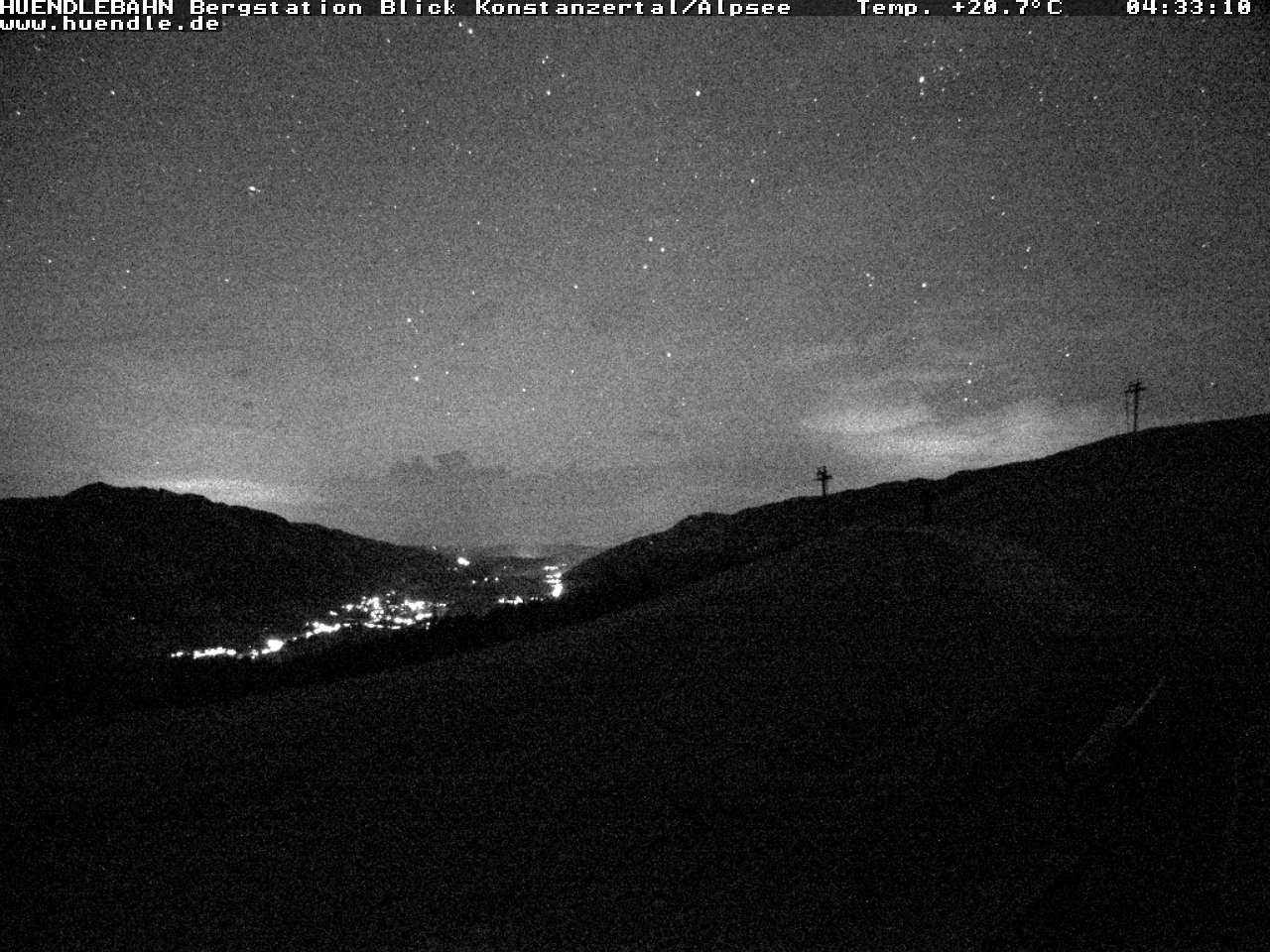 Archived image Webcam Hiking path Imbergkamm, Oberstaufen