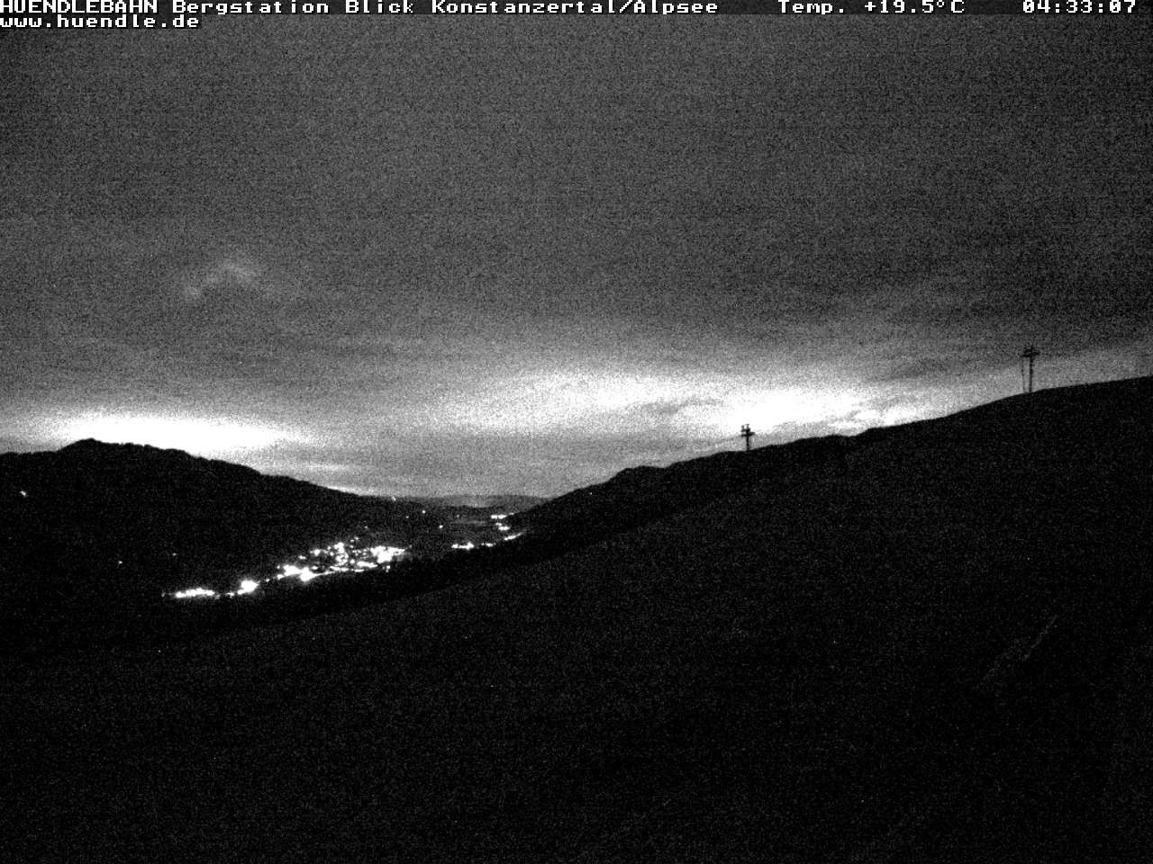 Archived image Webcam Hiking path Imbergkamm, Oberstaufen