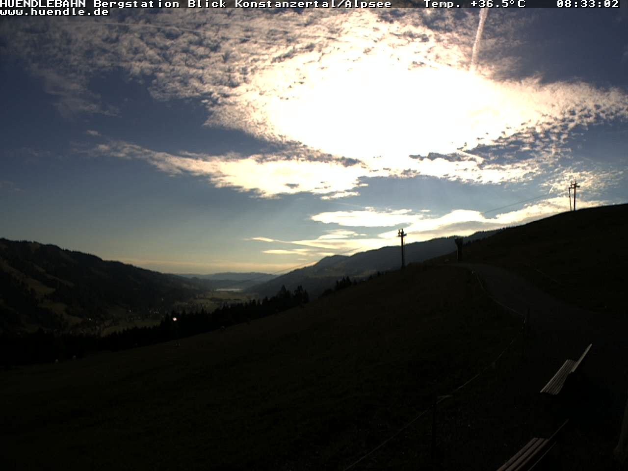 Archived image Webcam Hiking path Imbergkamm, Oberstaufen