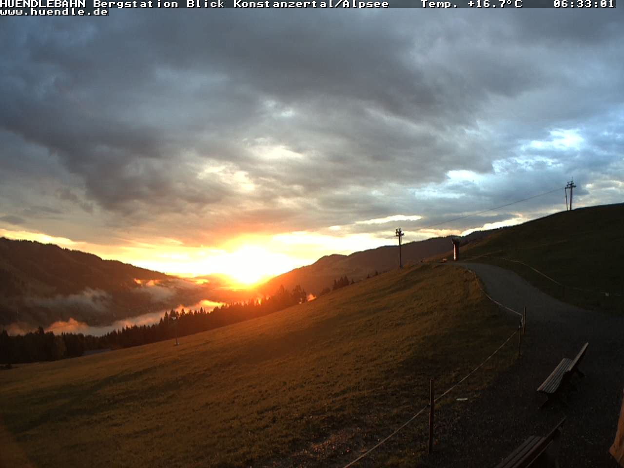 Archiv Foto Webcam Wanderweg Imbergkamm