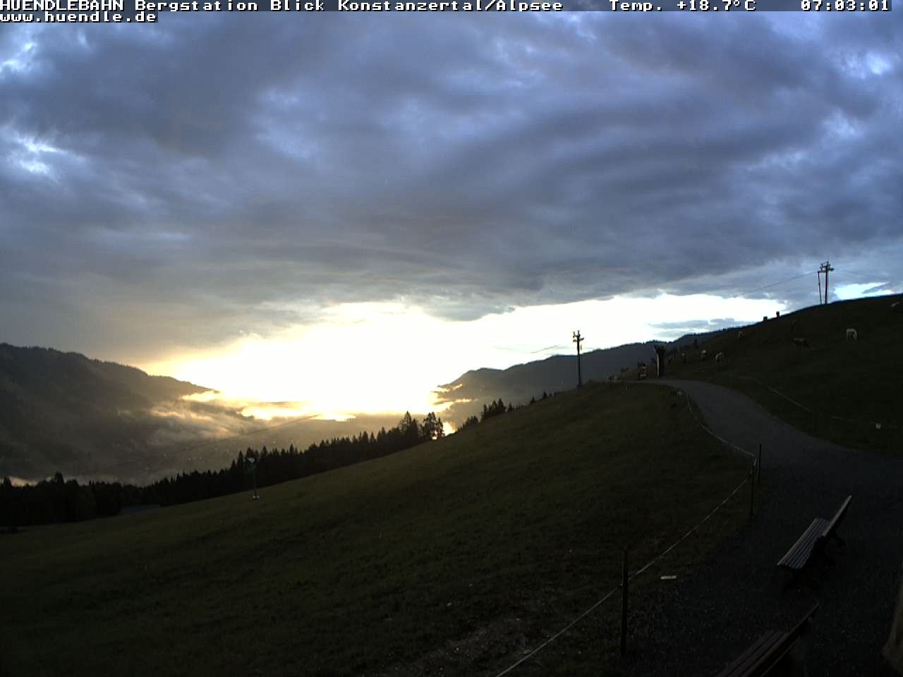 Archiv Foto Webcam Wanderweg Imbergkamm