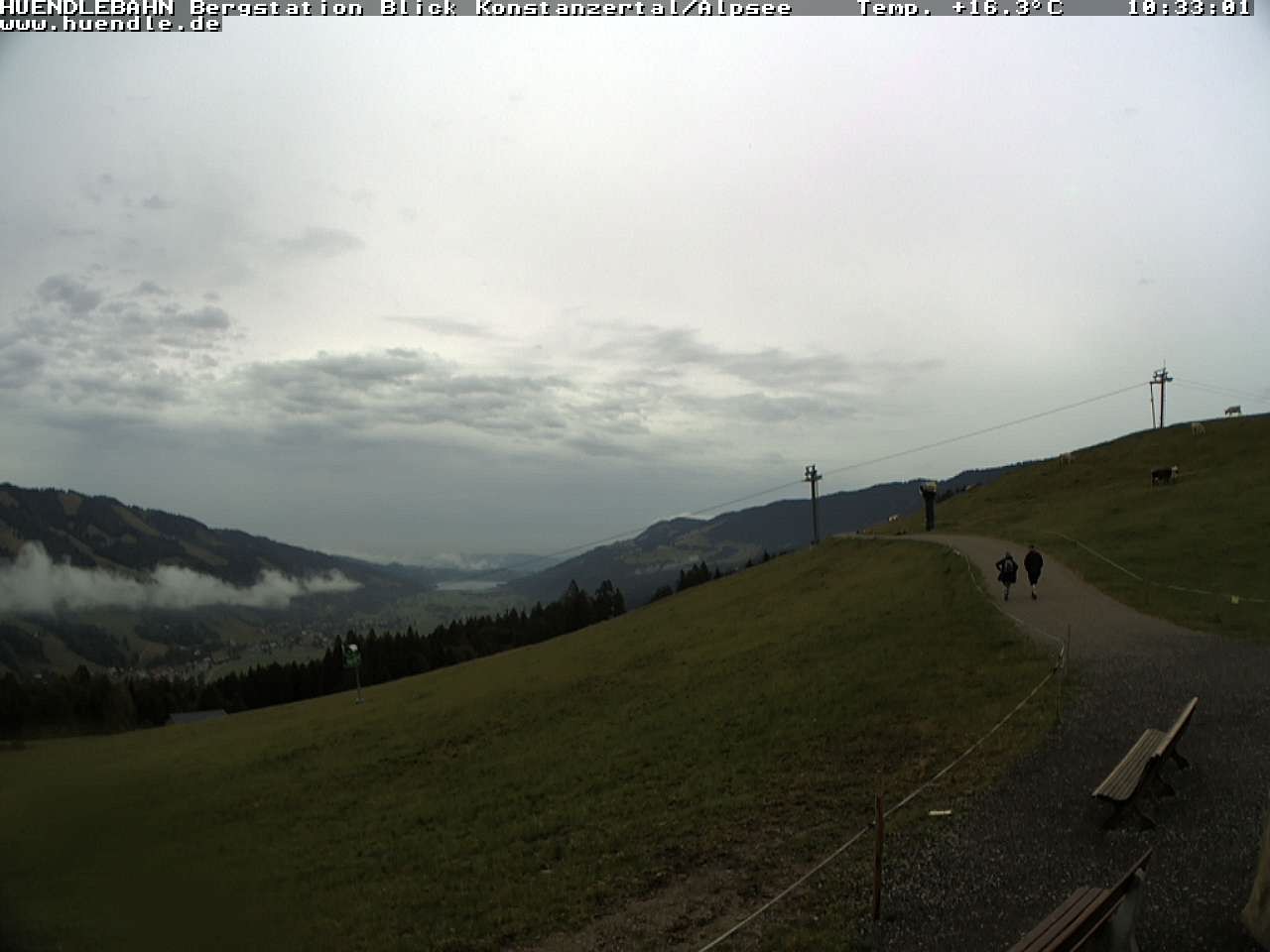 Archiv Foto Webcam Wanderweg Imbergkamm