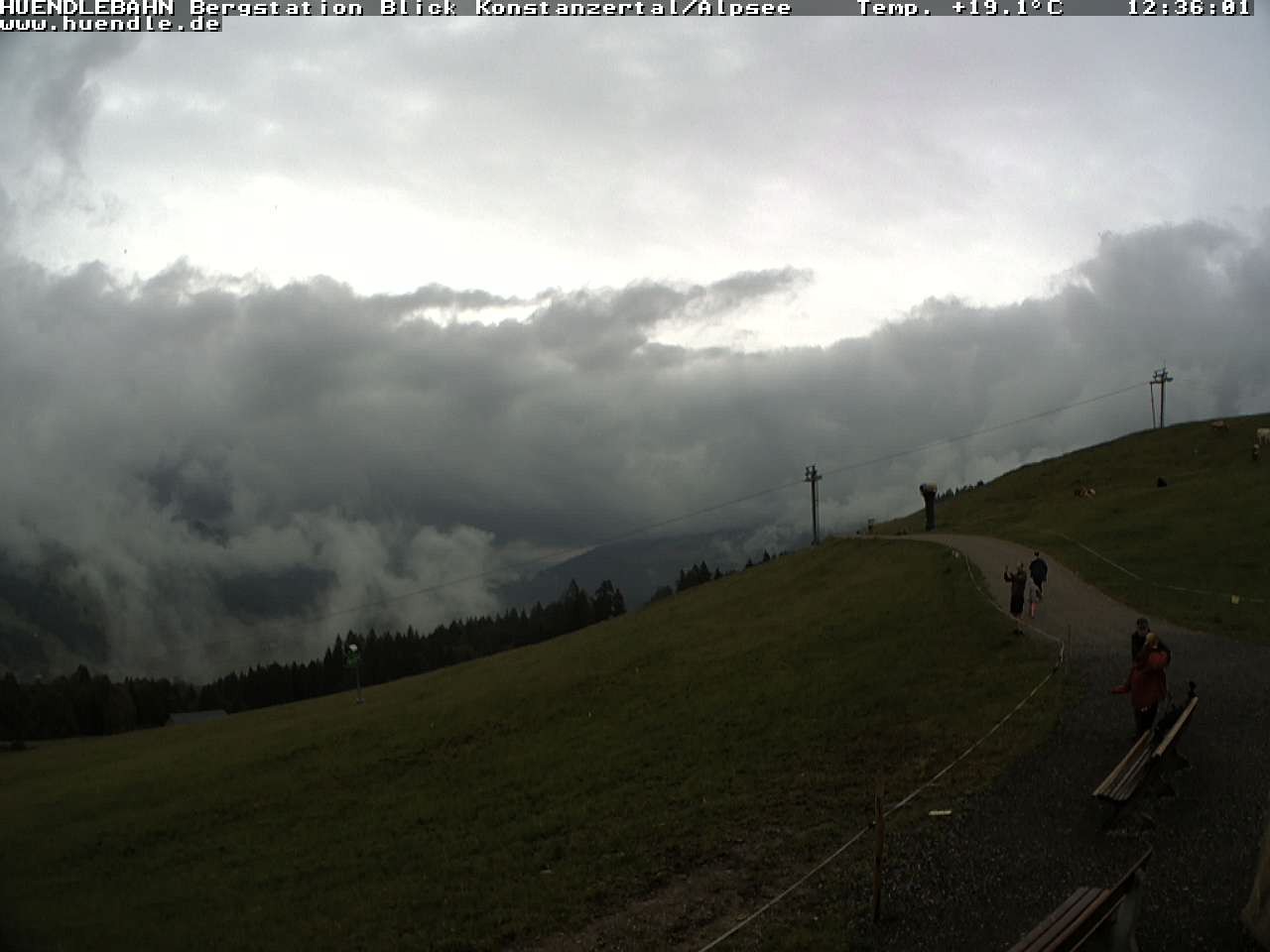 Archiv Foto Webcam Wanderweg Imbergkamm
