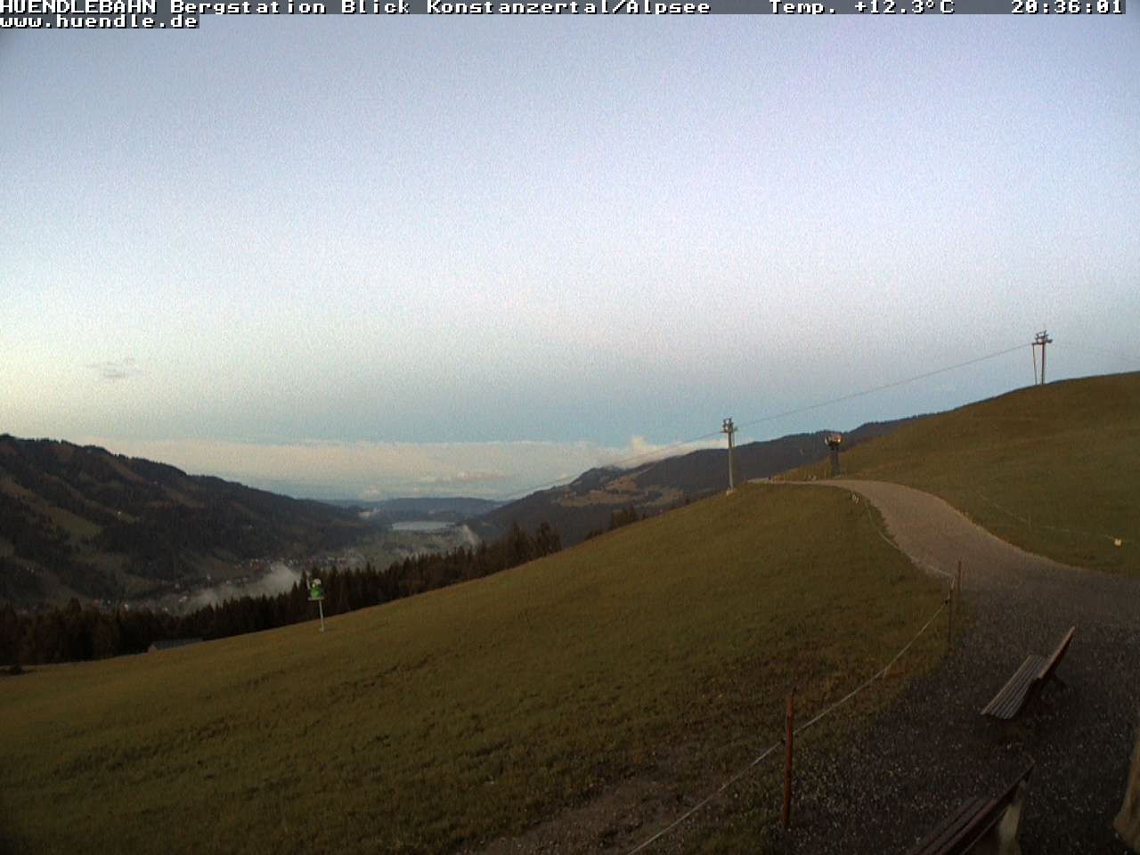 Archiv Foto Webcam Wanderweg Imbergkamm