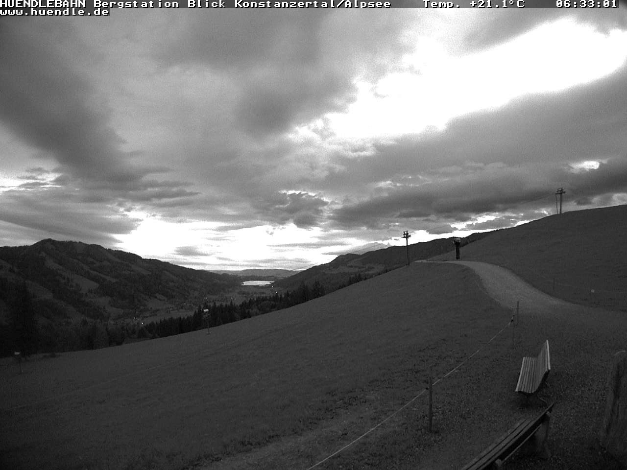 Archiv Foto Webcam Wanderweg Imbergkamm