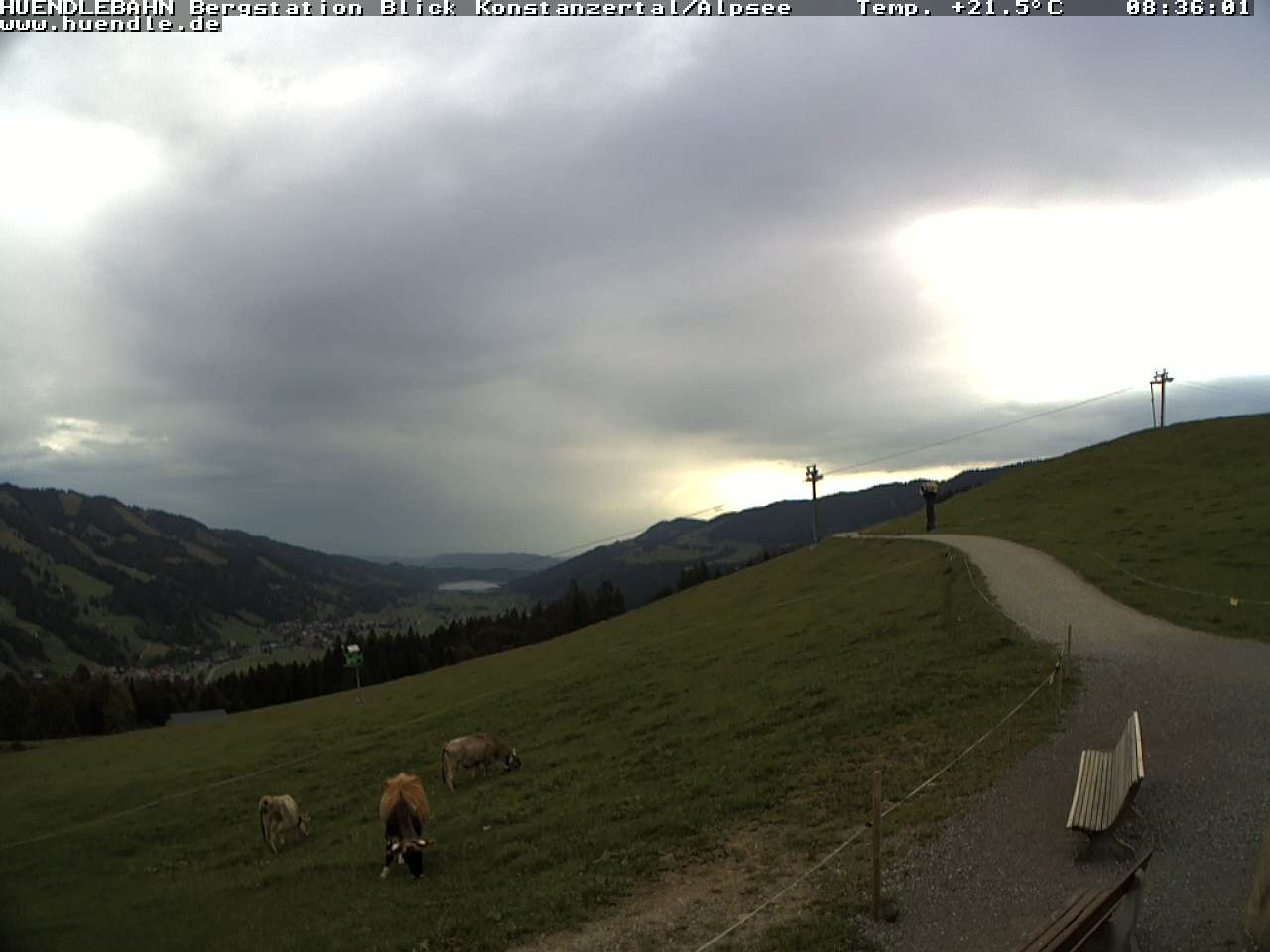Archiv Foto Webcam Wanderweg Imbergkamm