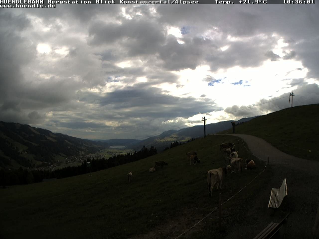 Archiv Foto Webcam Wanderweg Imbergkamm