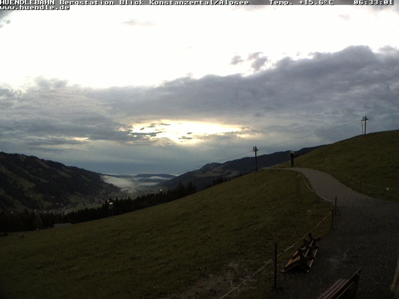 Archiv Foto Webcam Wanderweg Imbergkamm