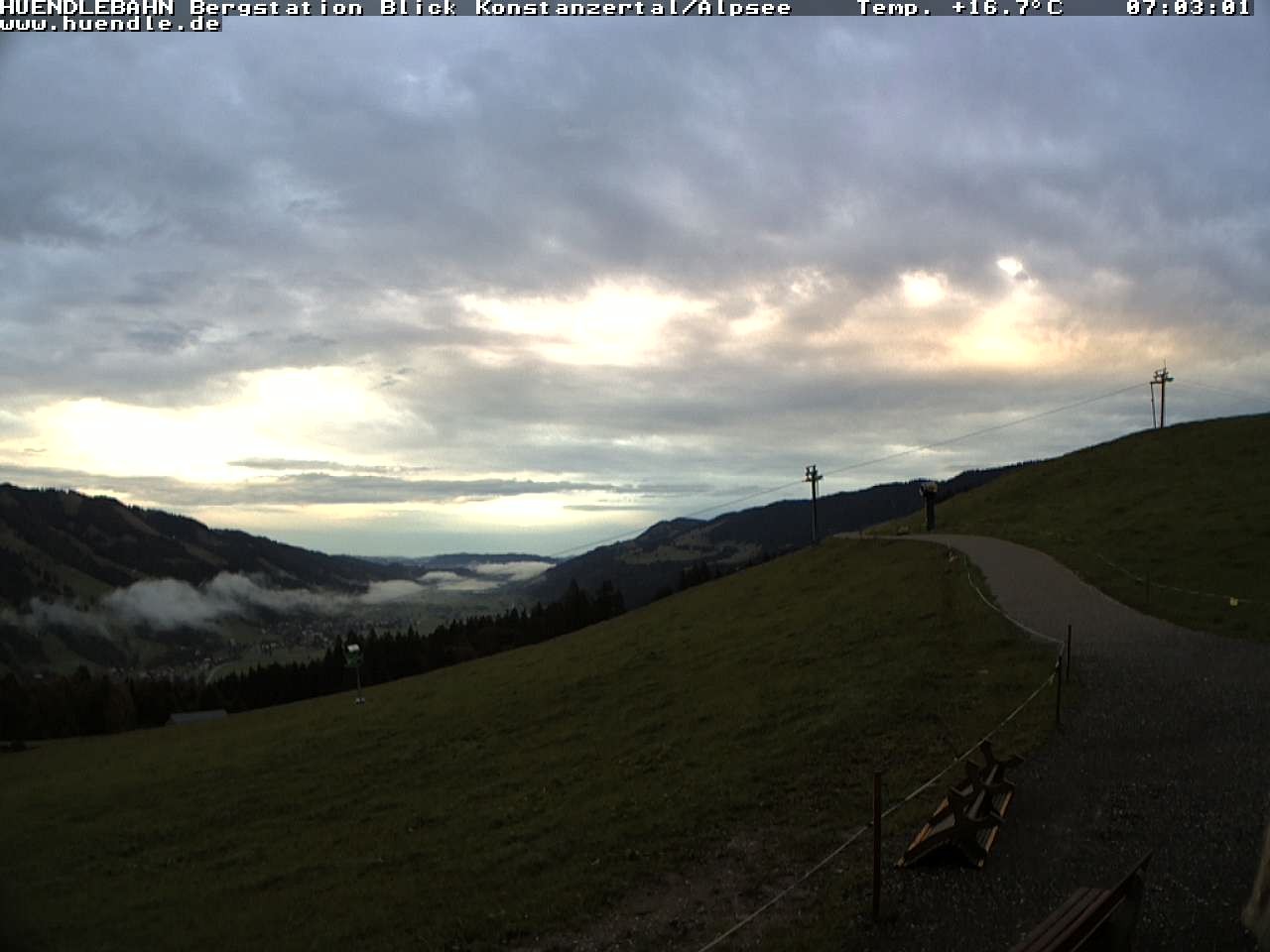 Archiv Foto Webcam Wanderweg Imbergkamm