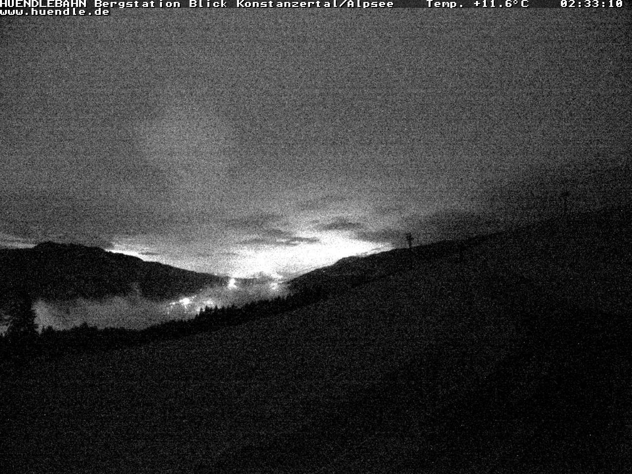 Archived image Webcam Hiking path Imbergkamm, Oberstaufen