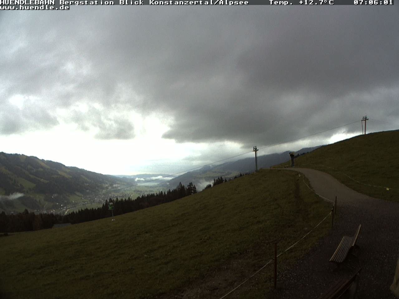 Archived image Webcam Hiking path Imbergkamm, Oberstaufen