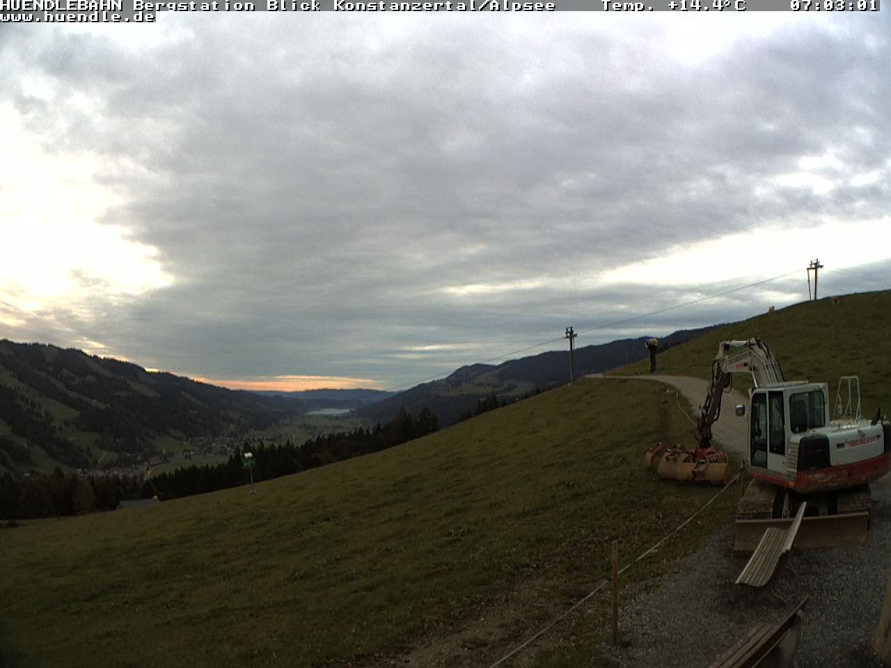 Archived image Webcam Hiking path Imbergkamm, Oberstaufen