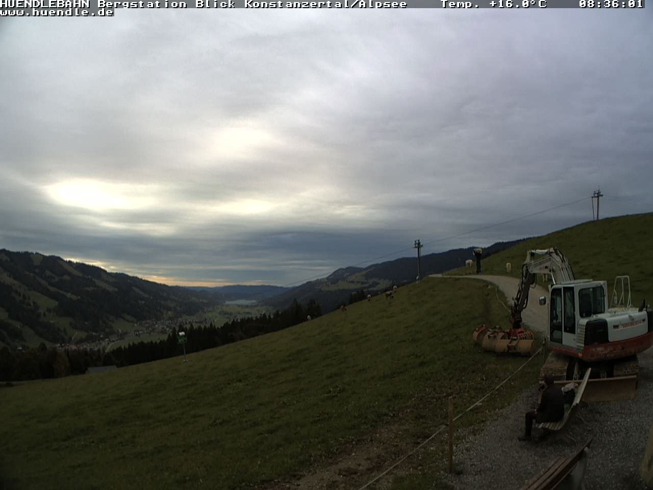Archived image Webcam Hiking path Imbergkamm, Oberstaufen