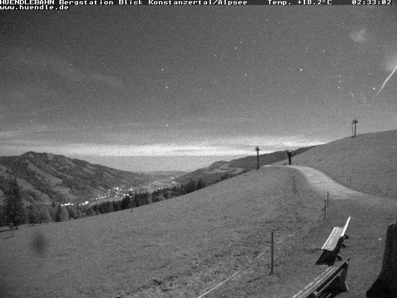 Archived image Webcam Hiking path Imbergkamm, Oberstaufen