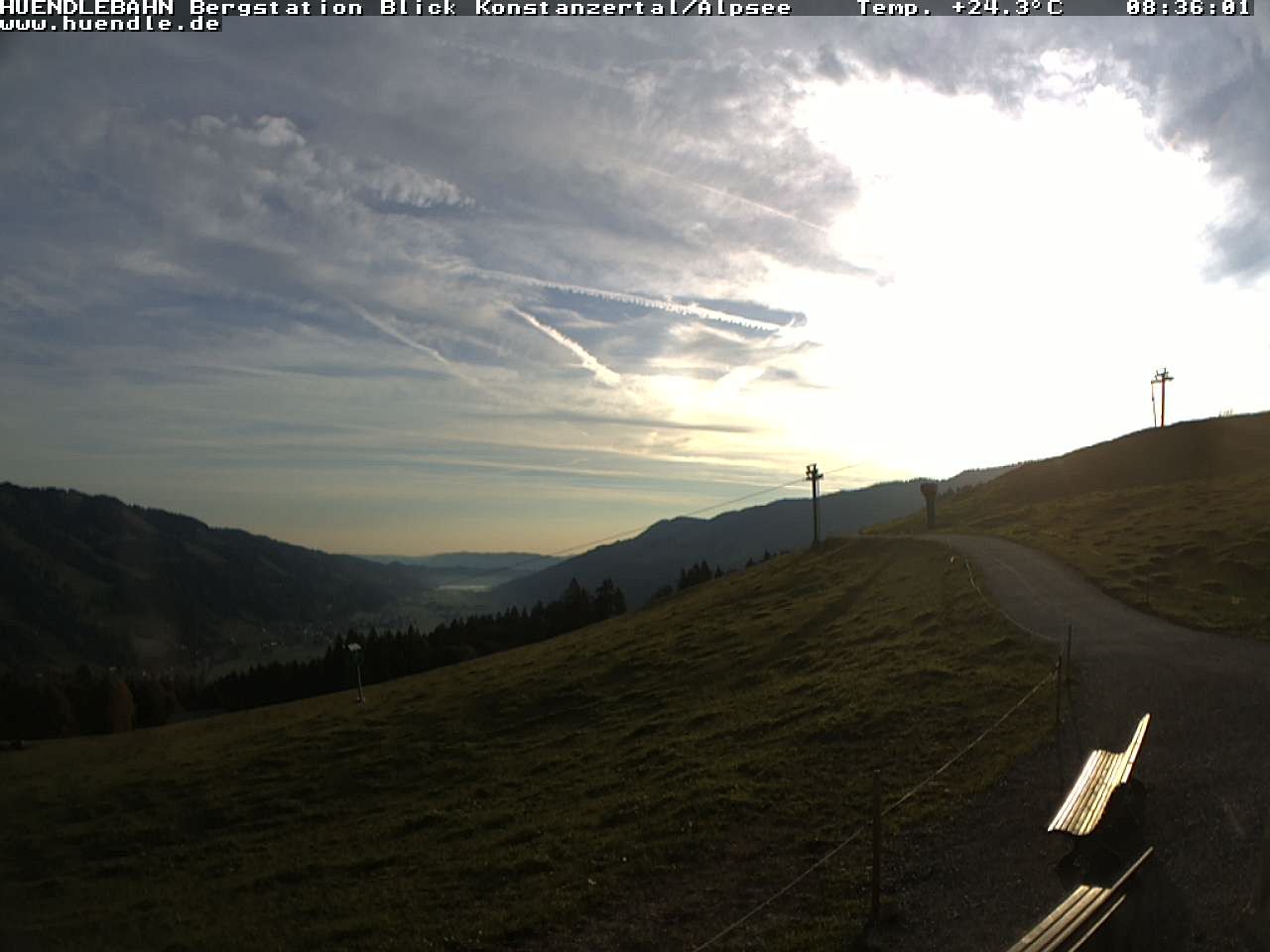 Archived image Webcam Hiking path Imbergkamm, Oberstaufen