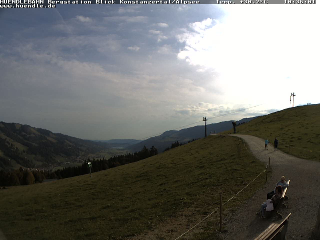 Archived image Webcam Hiking path Imbergkamm, Oberstaufen