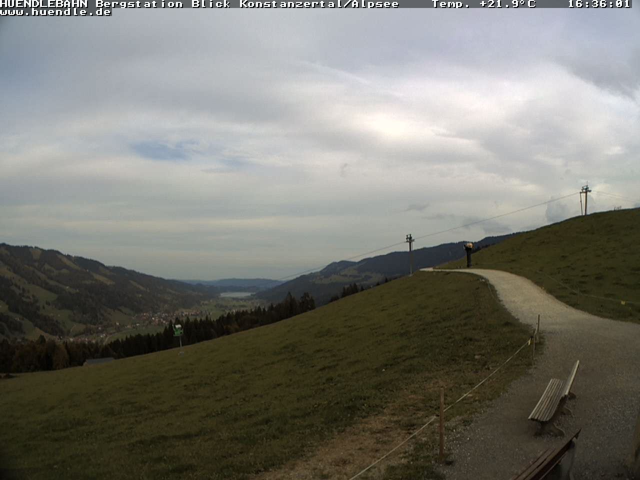 Archiv Foto Webcam Wanderweg Imbergkamm