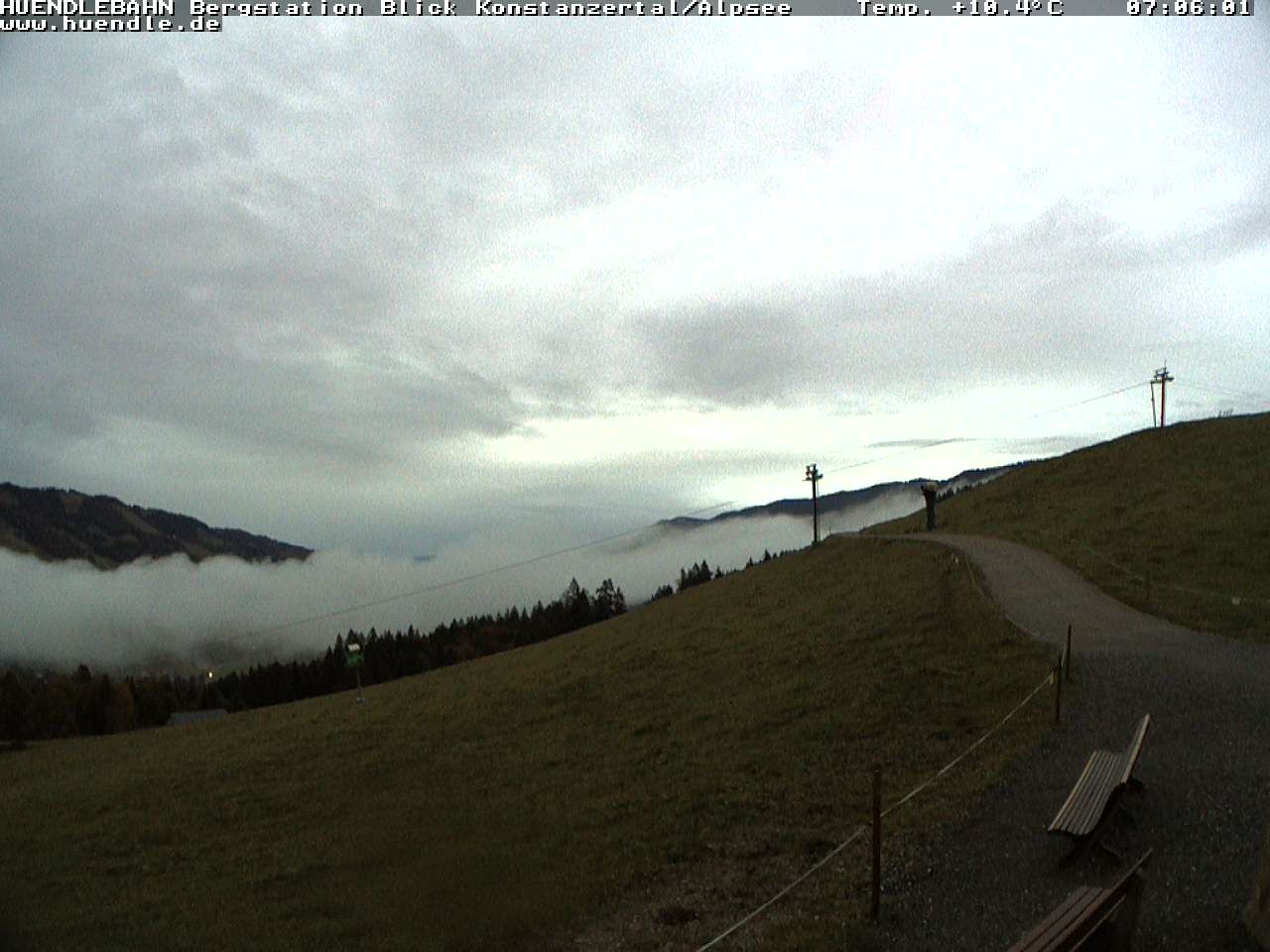 Archived image Webcam Hiking path Imbergkamm, Oberstaufen