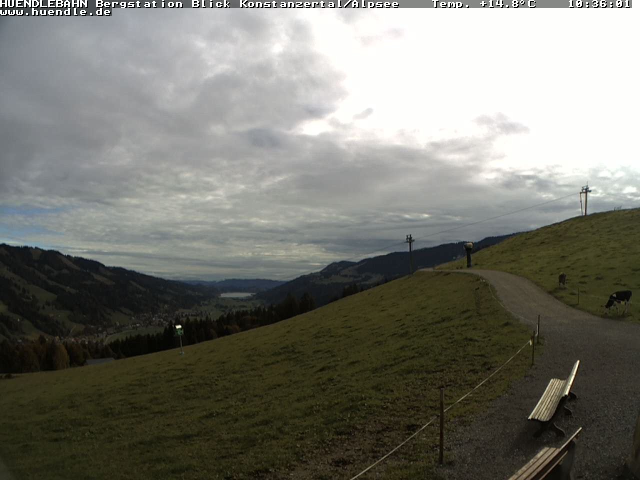 Archived image Webcam Hiking path Imbergkamm, Oberstaufen