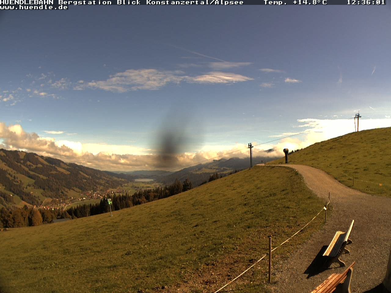 Archived image Webcam Hiking path Imbergkamm, Oberstaufen