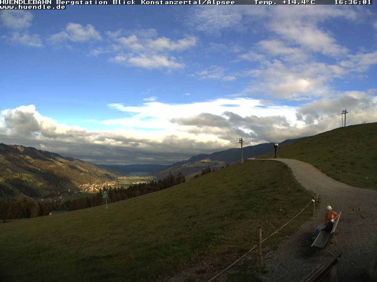 Archived image Webcam Hiking path Imbergkamm, Oberstaufen