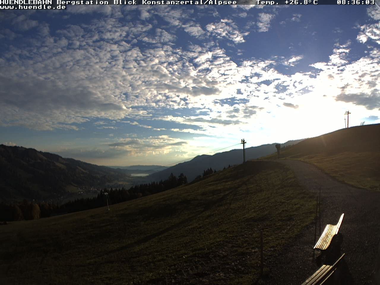 Archiv Foto Webcam Wanderweg Imbergkamm