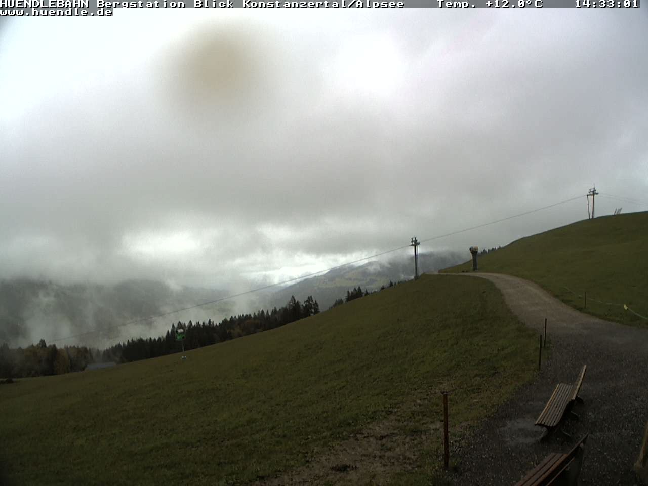 Archived image Webcam Hiking path Imbergkamm, Oberstaufen