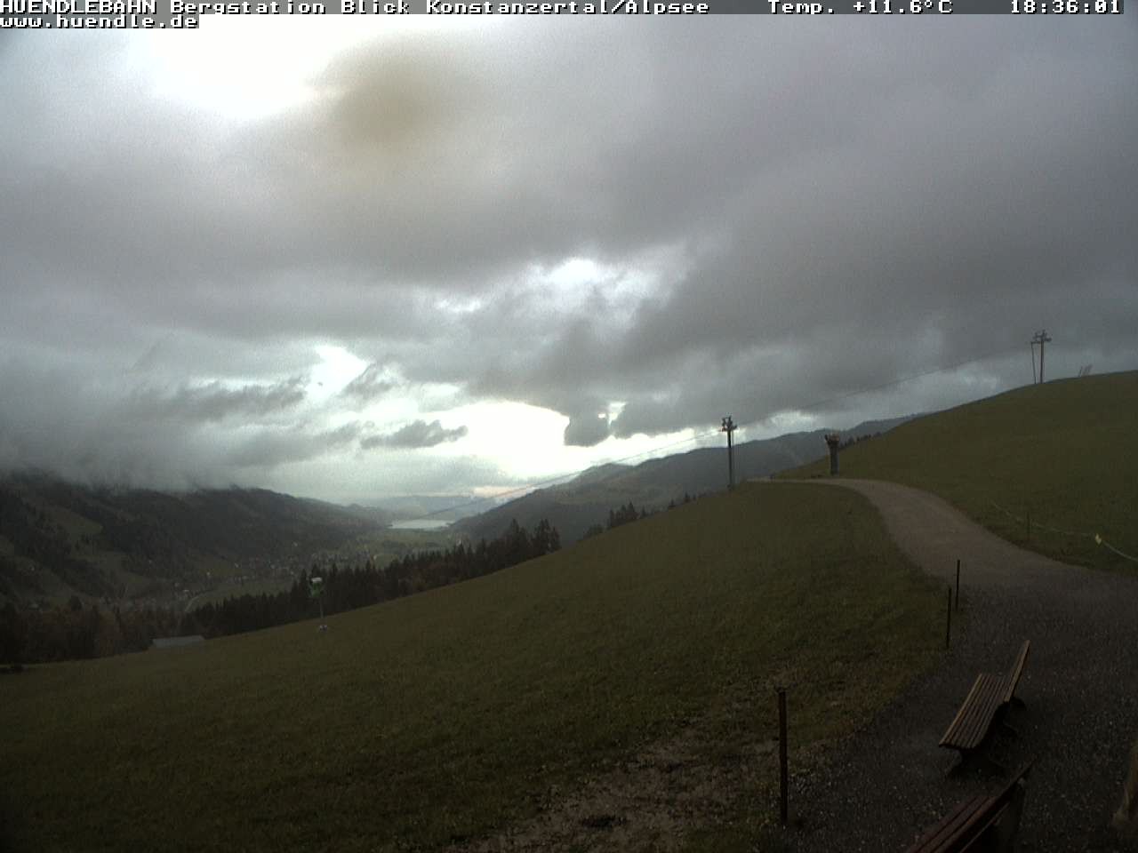 Archived image Webcam Hiking path Imbergkamm, Oberstaufen