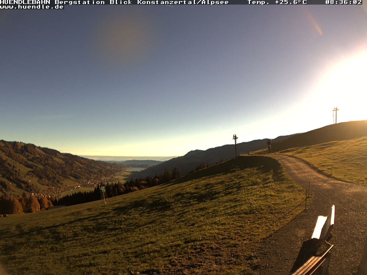 Archiv Foto Webcam Wanderweg Imbergkamm