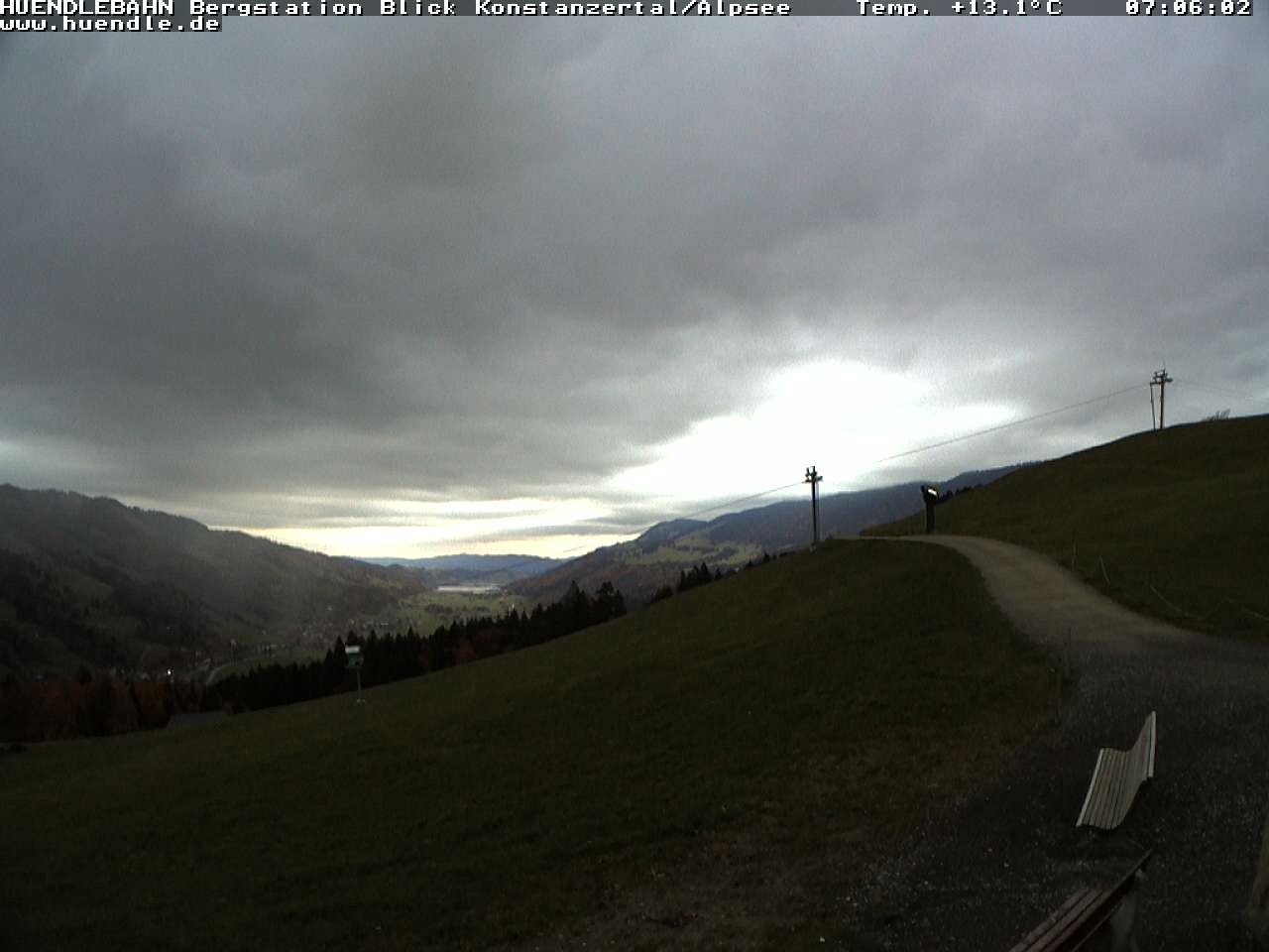 Archiv Foto Webcam Wanderweg Imbergkamm