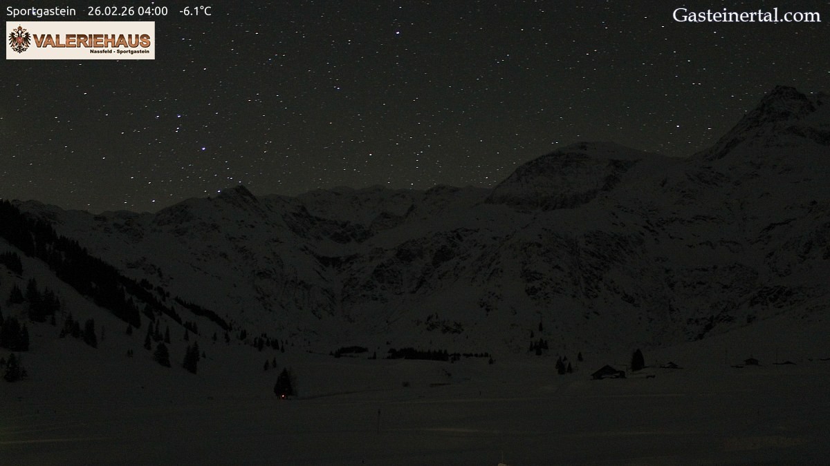 Archived image Webcam Alpine Restaurant Valeriehaus