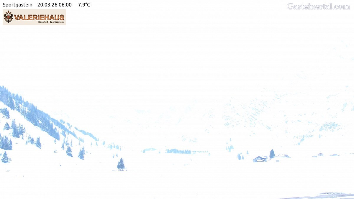 Archived image Webcam Alpine Restaurant Valeriehaus