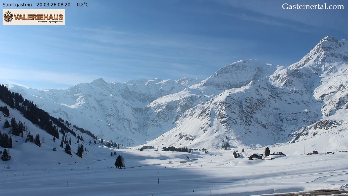 Archived image Webcam Alpine Restaurant Valeriehaus