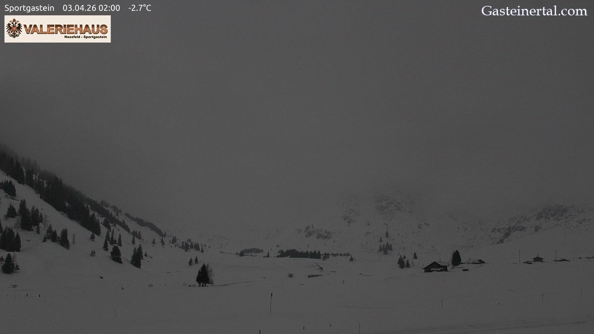 Archived image Webcam Alpine Restaurant Valeriehaus