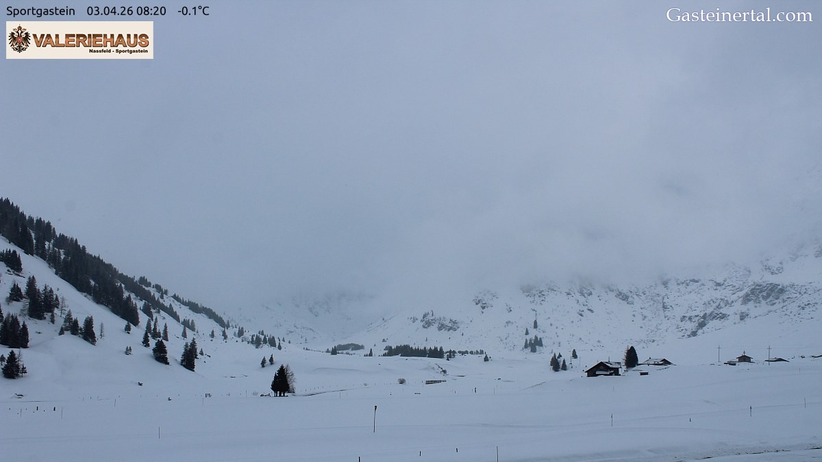 Archived image Webcam Alpine Restaurant Valeriehaus