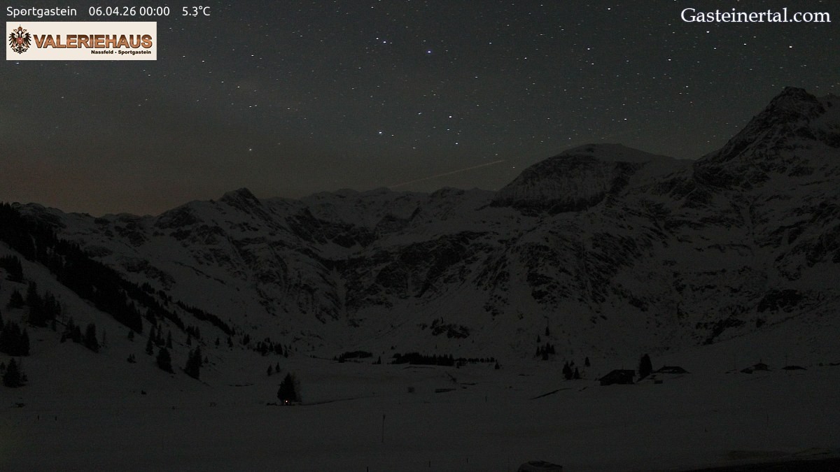 Archived image Webcam Alpine Restaurant Valeriehaus