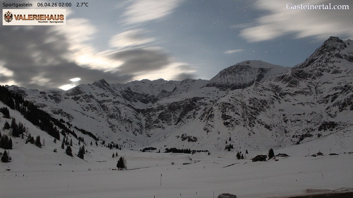 Archived image Webcam Alpine Restaurant Valeriehaus