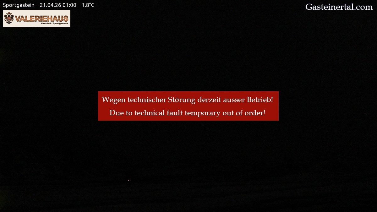 Archiv Foto Webcam Alpen Restaurant Valeriehaus