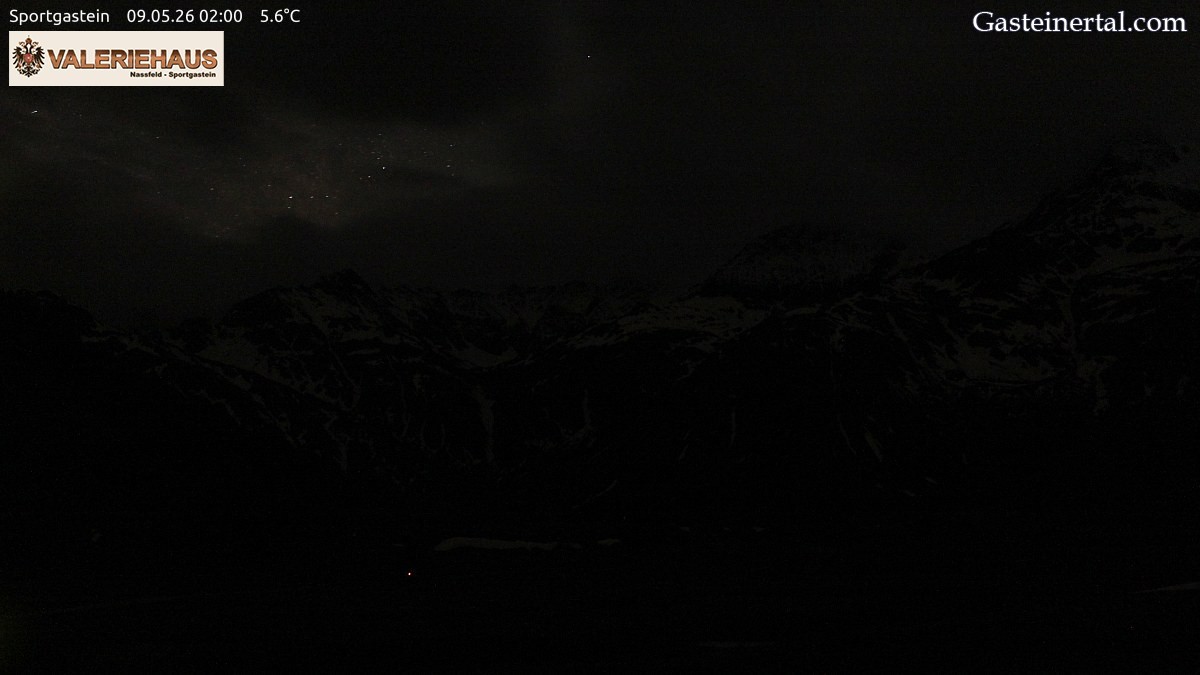 Archived image Webcam Alpine Restaurant Valeriehaus