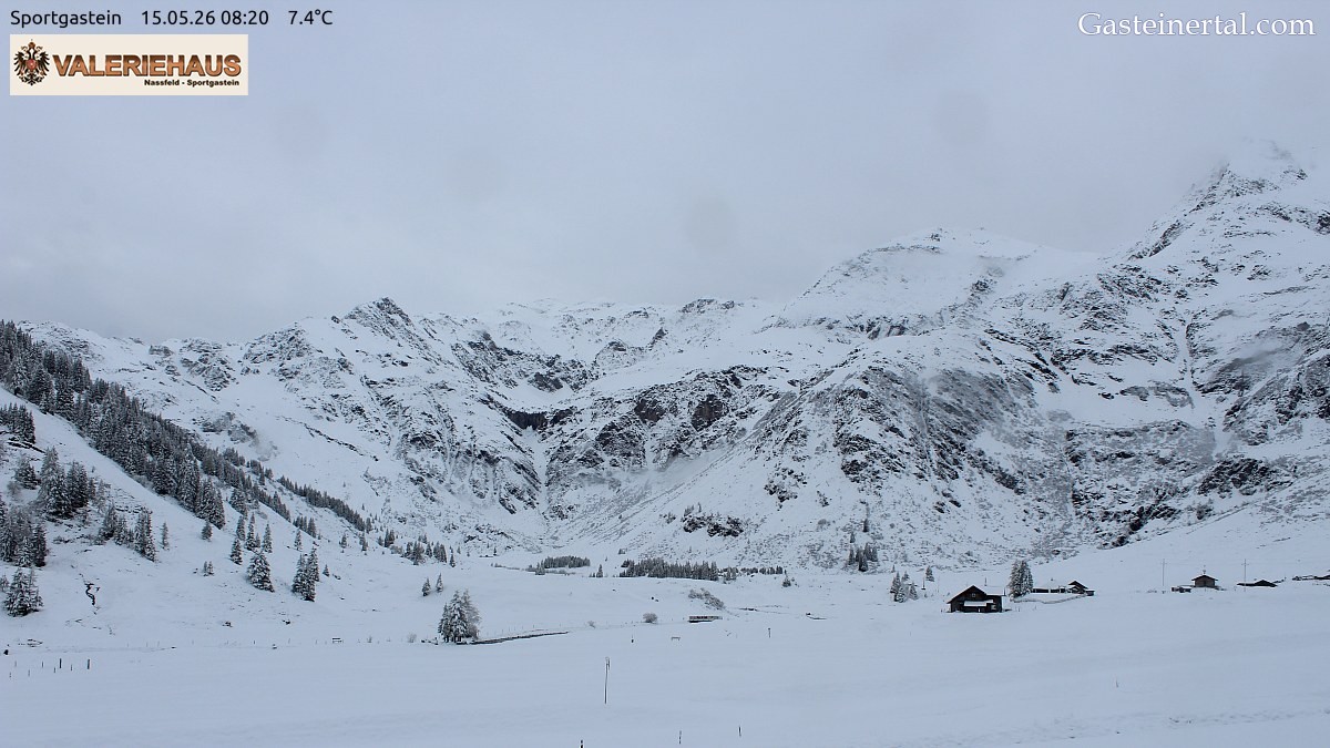 Archived image Webcam Alpine Restaurant Valeriehaus