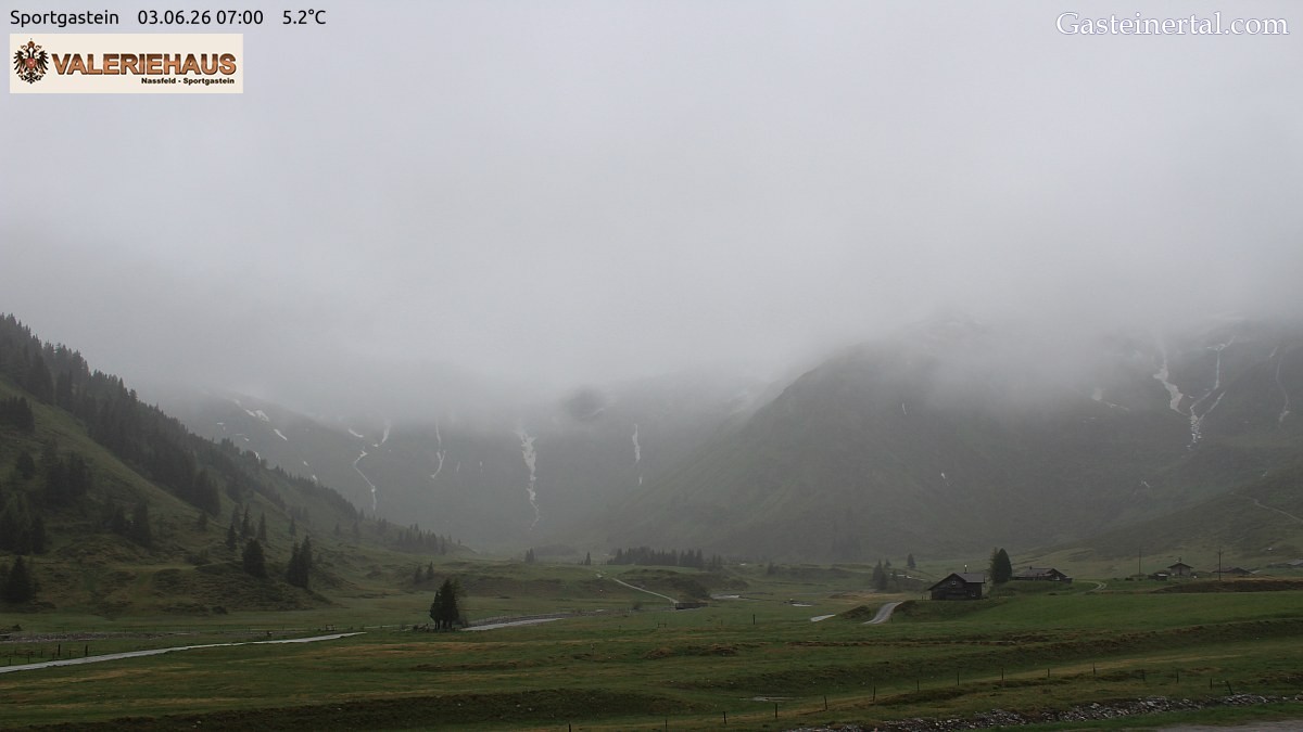 Archived image Webcam Alpine Restaurant Valeriehaus