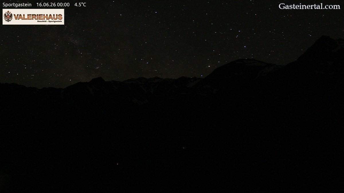 Archived image Webcam Alpine Restaurant Valeriehaus