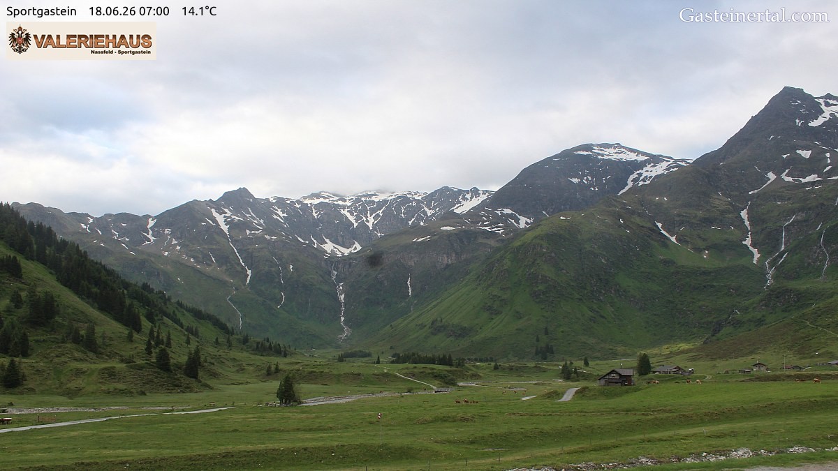 Archiv Foto Webcam Alpen Restaurant Valeriehaus