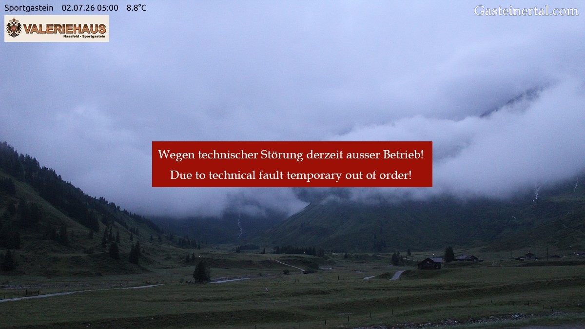 Archiv Foto Webcam Alpen Restaurant Valeriehaus