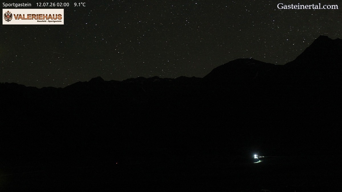 Archived image Webcam Alpine Restaurant Valeriehaus