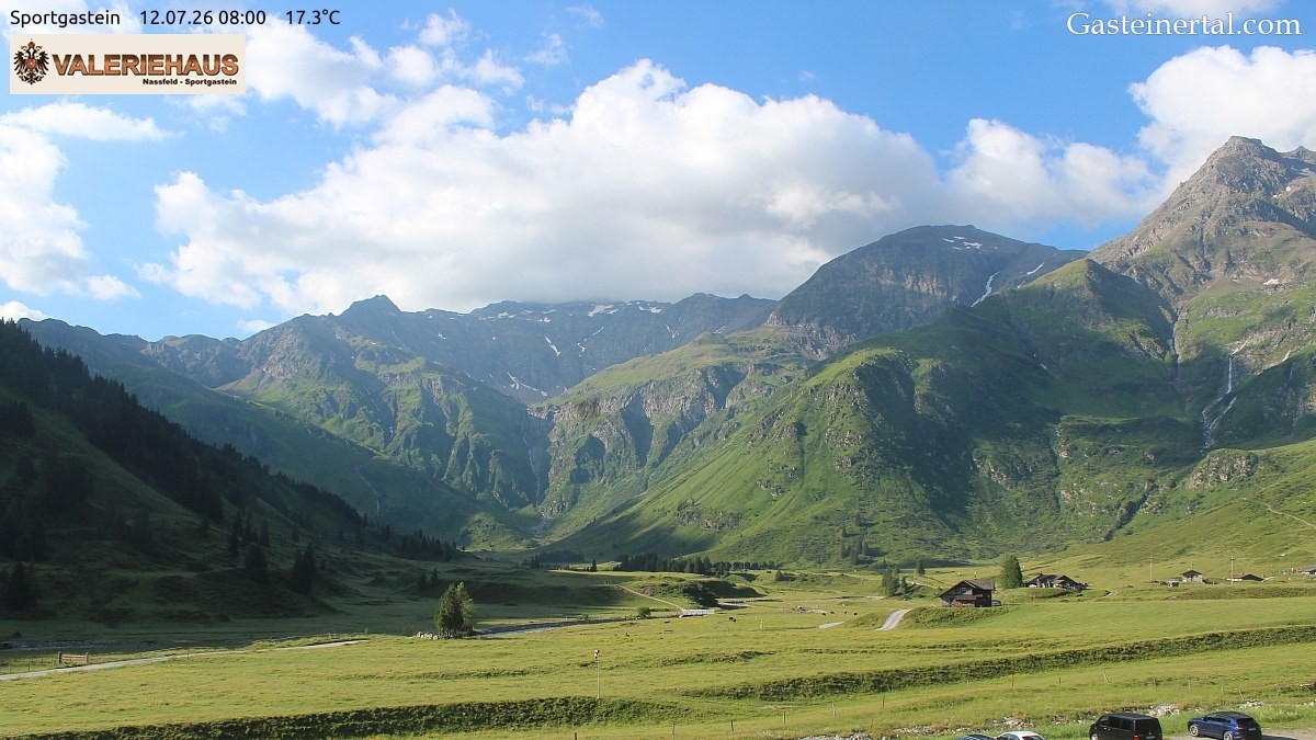 Archived image Webcam Alpine Restaurant Valeriehaus