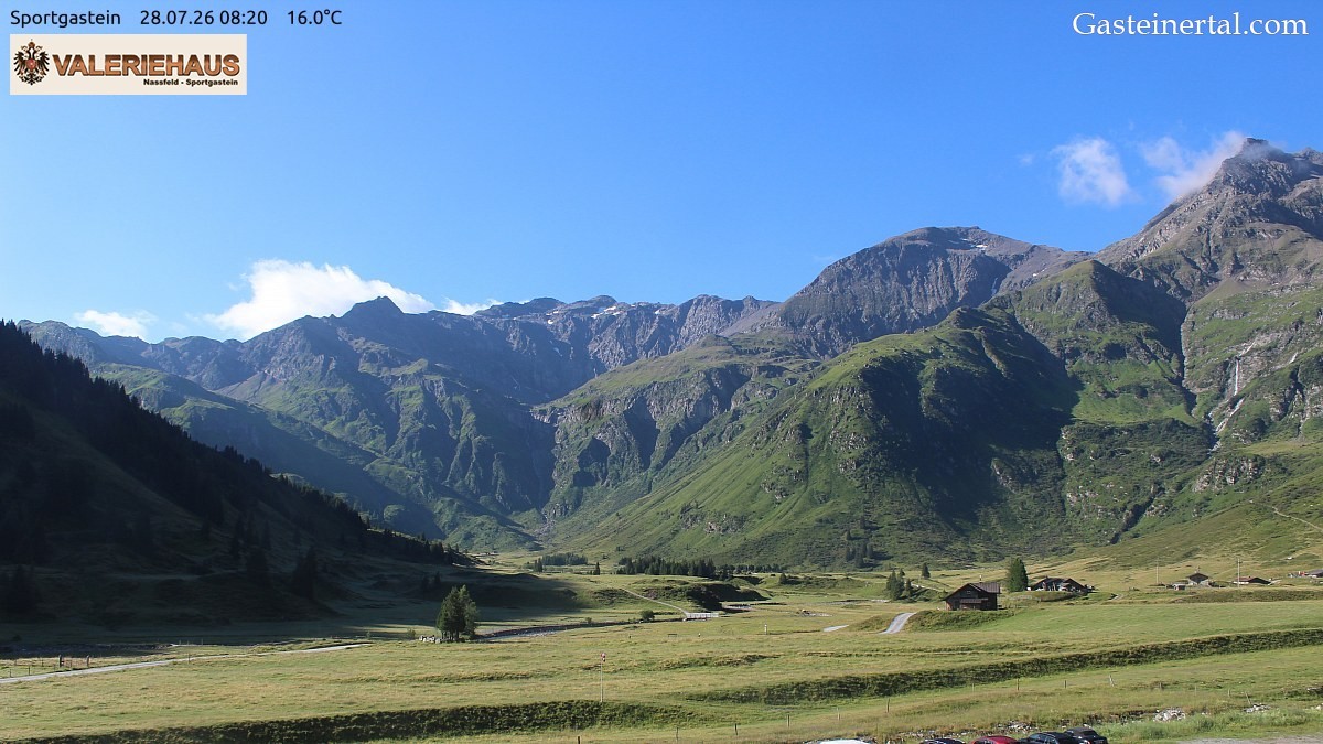 Archived image Webcam Alpine Restaurant Valeriehaus