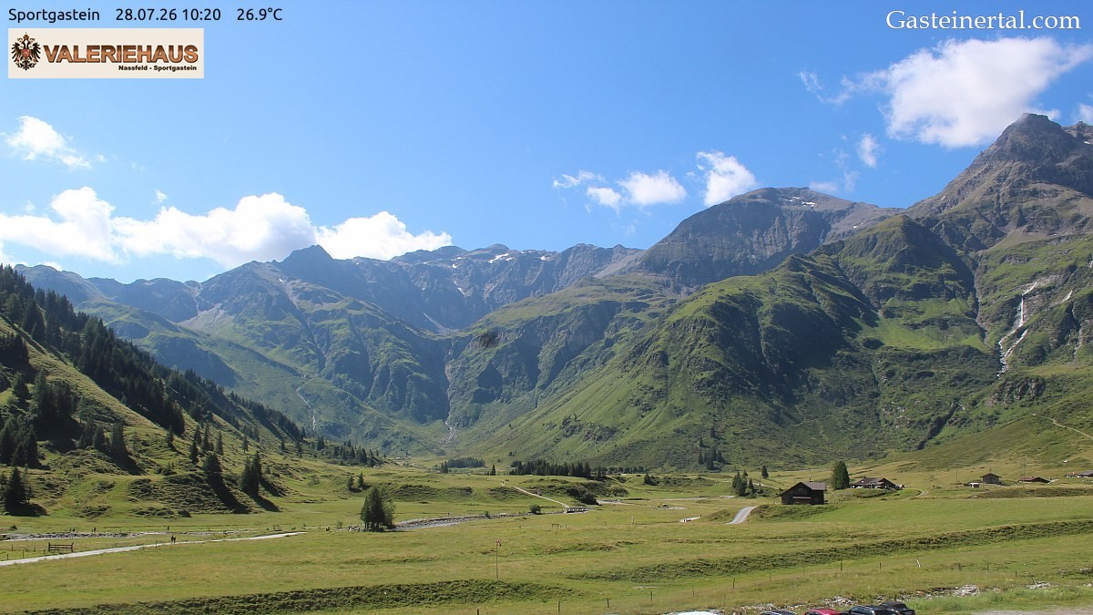 Archived image Webcam Alpine Restaurant Valeriehaus