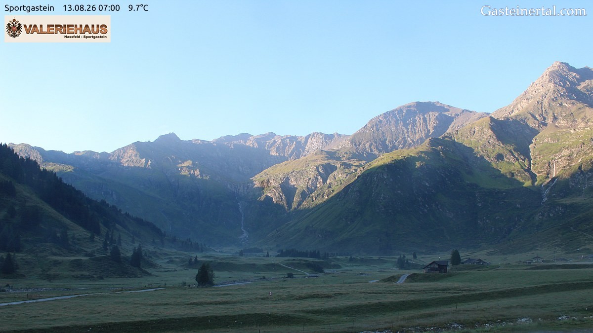 Archived image Webcam Alpine Restaurant Valeriehaus