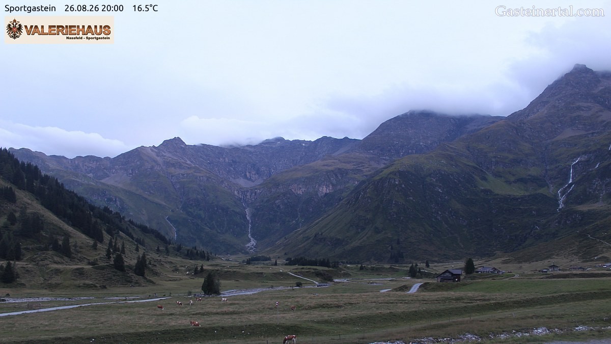 Archiv Foto Webcam Alpen Restaurant Valeriehaus